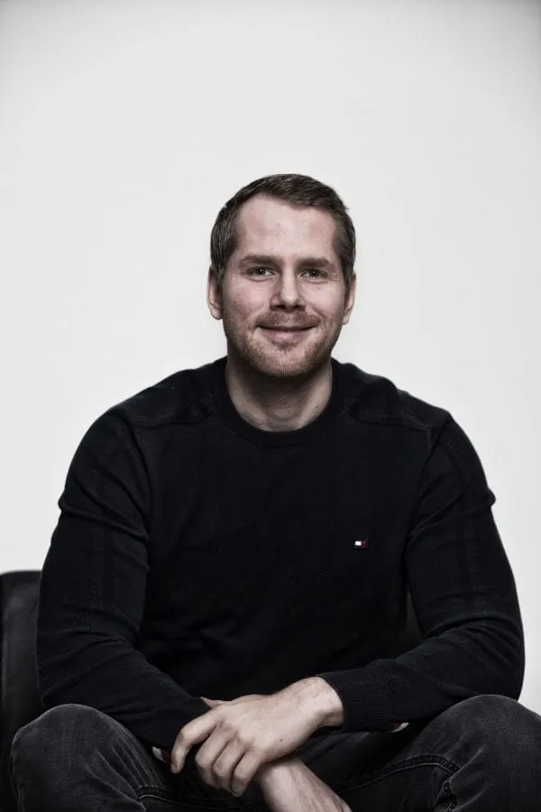 Porträtt av Simon Fjell